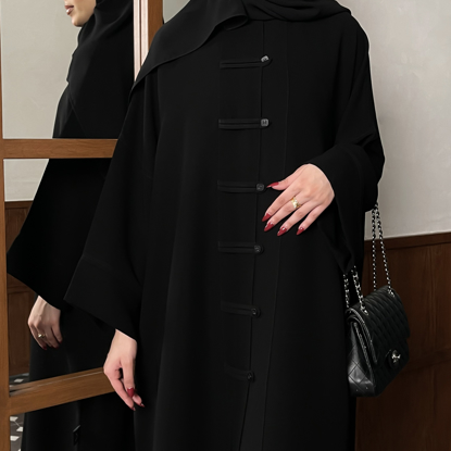 Picture of Button Line Abaya